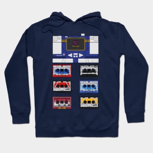 Schematic Design for Soundwave and Cassettes Hoodie